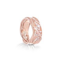 Anello Rubinia Donna in Oro rosa Diamante AN100RBT